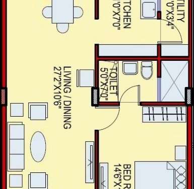 ashish a n reddy apartment apartment 1 bhk 823sqft 20212714152746