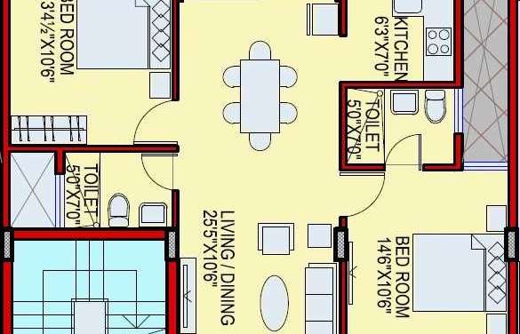 ashish a n reddy apartment apartment 2 bhk 977sqft 20212914152923