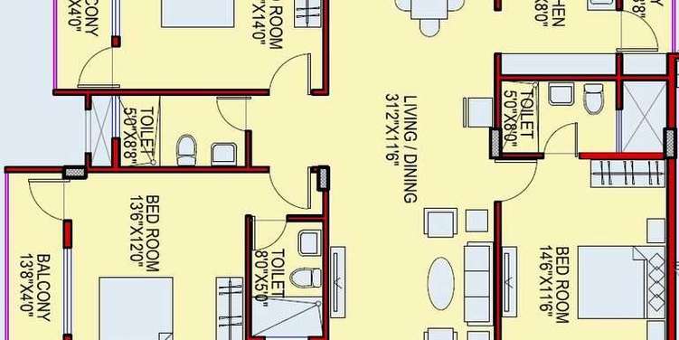 ashish a n reddy apartment apartment 3 bhk 1257sqft 20212814152837
