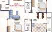 Asrithas Grand Living 2 BHK Layout