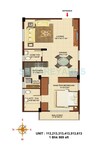 Asset Builders Aura 1 BHK Layout