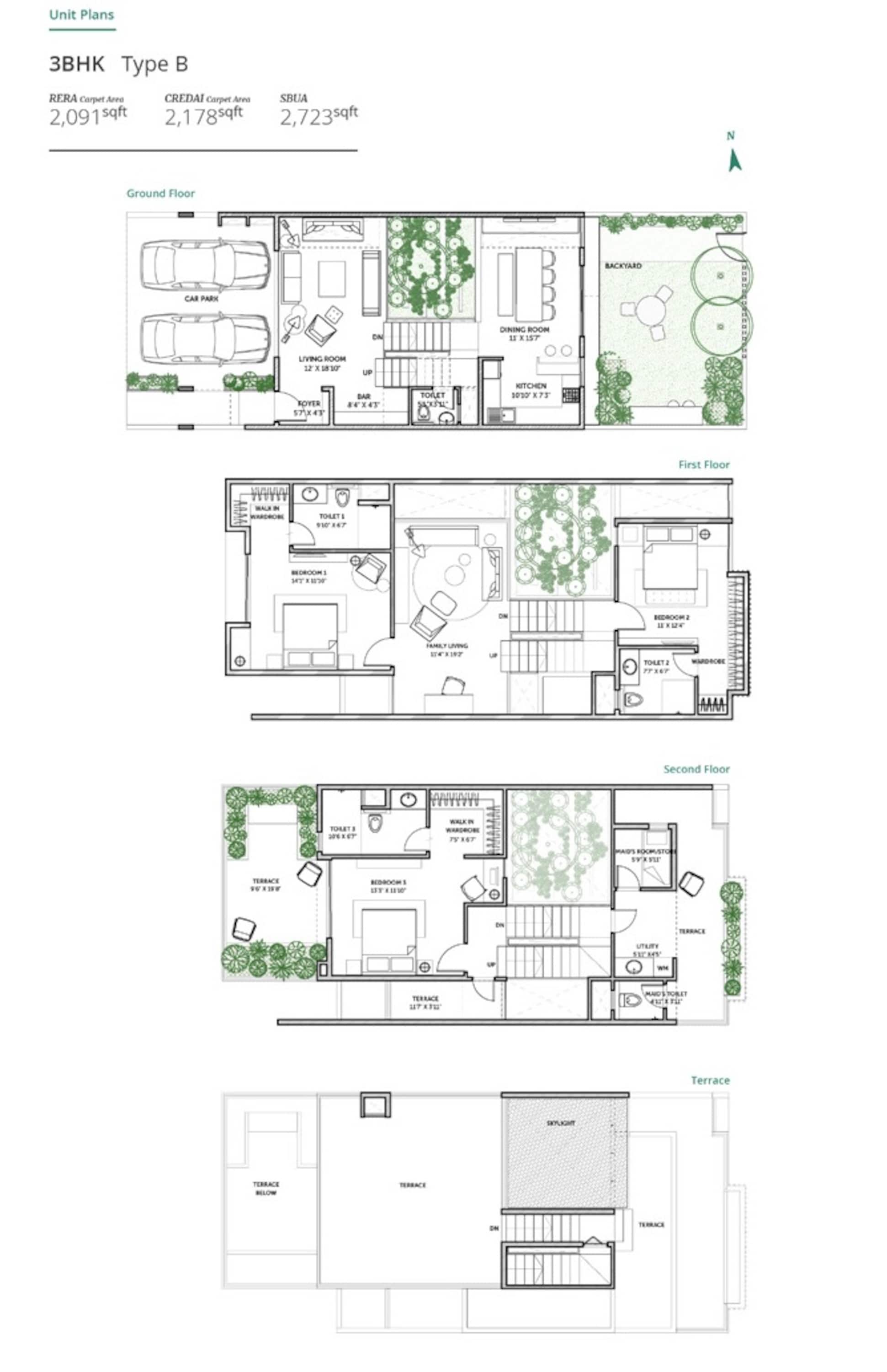 assetz earth and essence villa 3bhk 2721sqft 1