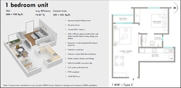  1 BHK Apartment at Assetz Here And Now, Thanisandra – for Sale