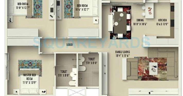 assetz homes marq ph 1 apartment 3bhk 1457sqft1