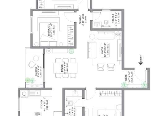 assetz homes marq phase 1 apartment 3bhk 1366sqft101