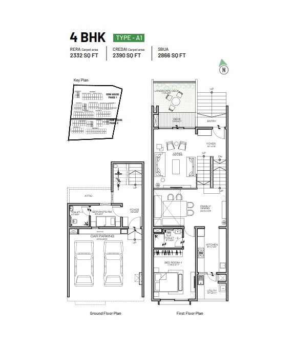 4 BHK 2866 Sq. Ft. Villa in Assetz Leaves And Lives Phase 2