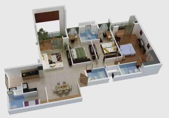 3 BHK Apartment in Assetz Lumos