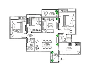  3 BHK Apartment at Assetz Marq Phase 2, Whitefield – for Sale