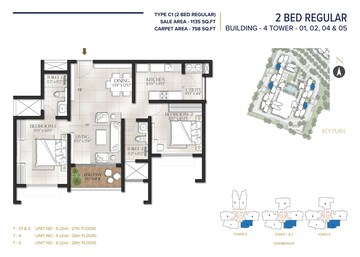  2 BHK Apartment at Aston Park At The Prestige City, Sarjapur – for Sale
