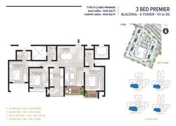  3 BHK Apartment at Aston Park At The Prestige City, Sarjapur – for Sale