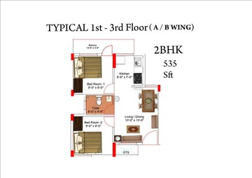  2 BHK Apartment at Aswani Sunshine, Sarjapur Attibele Road – for Sale