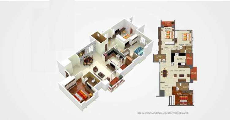 banashree arka forest view apartment 3 bhk 1775sqft 20202031162037