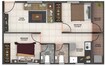Bavisha Gardeniaa Phase 3 2 BHK Layout