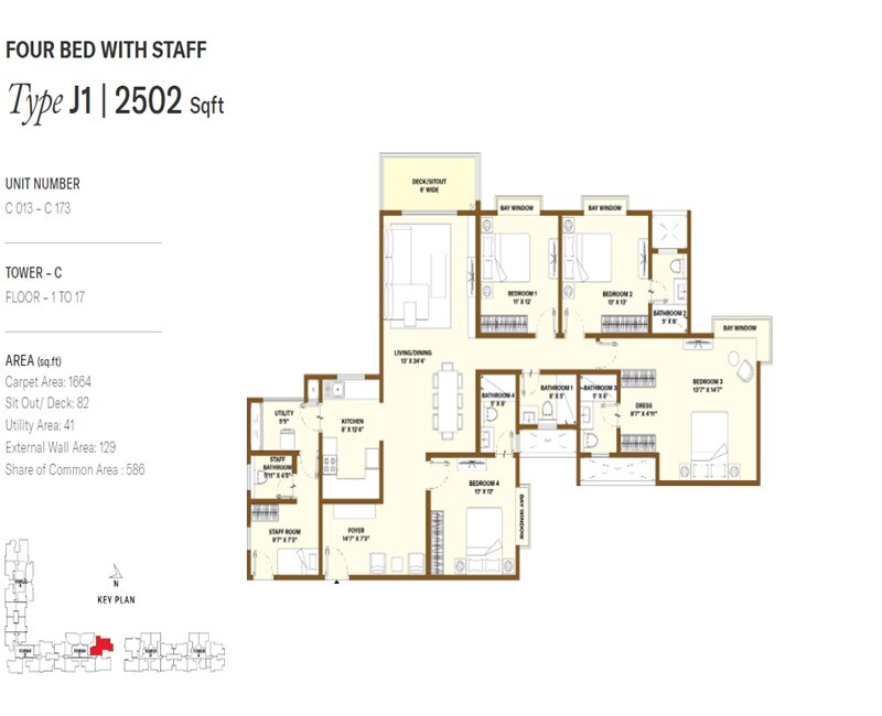 Other, bhartiya-city-nikoo-homes-6 4 Bedroom 2502 Sq.Ft. Apartment In Kogilu Road Bangalore 7522081