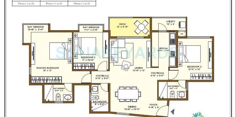 bhartiya nikoo homes apartment 3 bhk 1595sqft 20221608151656