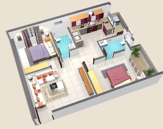 bhoomika sunrise apartment 2 bhk 1225sqft 20214430114410