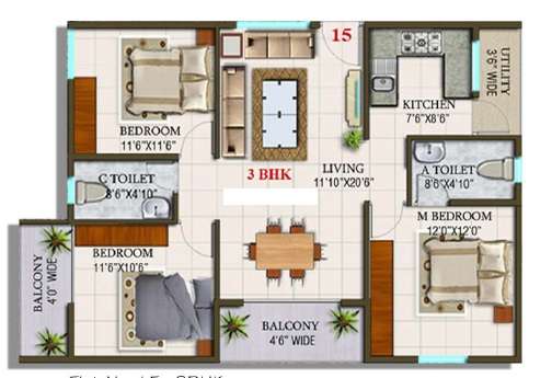 bhoomika sunrise apartment 3 bhk 1310sqft 20214330114339