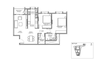  2 BHK Apartment at Birla Evara, Sarjapur – for Sale