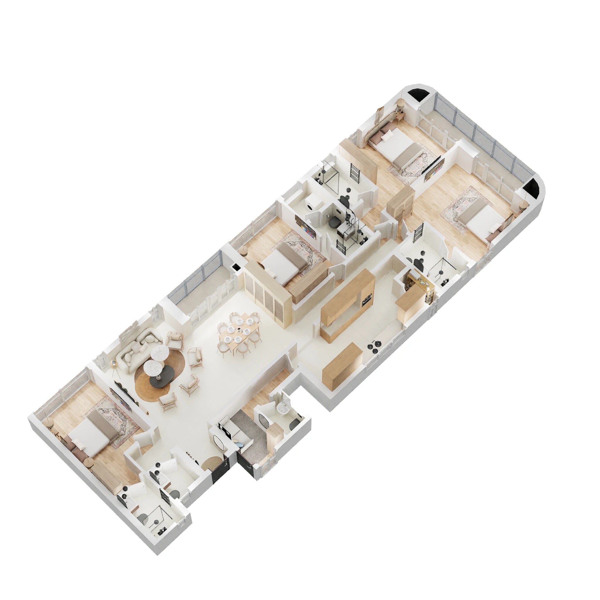 4 BHK 1753 Sq. Ft. Apartment