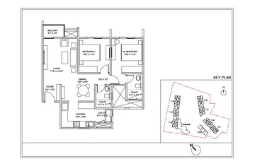  2 BHK Apartment at Birla Trimaya, Devanahalli – for Sale