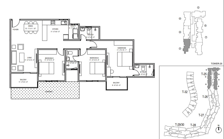 Other, birla-trimaya 3 Bedroom 1500 Sq.Ft. Apartment In Devanahalli Bangalore 8605917