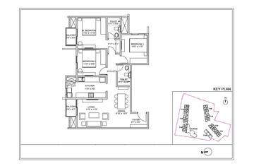 3 BHK Apartment at Birla Trimaya, Devanahalli – for Sale