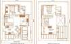 Blue valley north town 2 BHK Layout