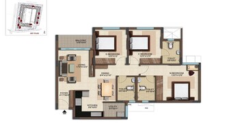  3 BHK Apartment at Bren Woods, Electronic City – for Sale