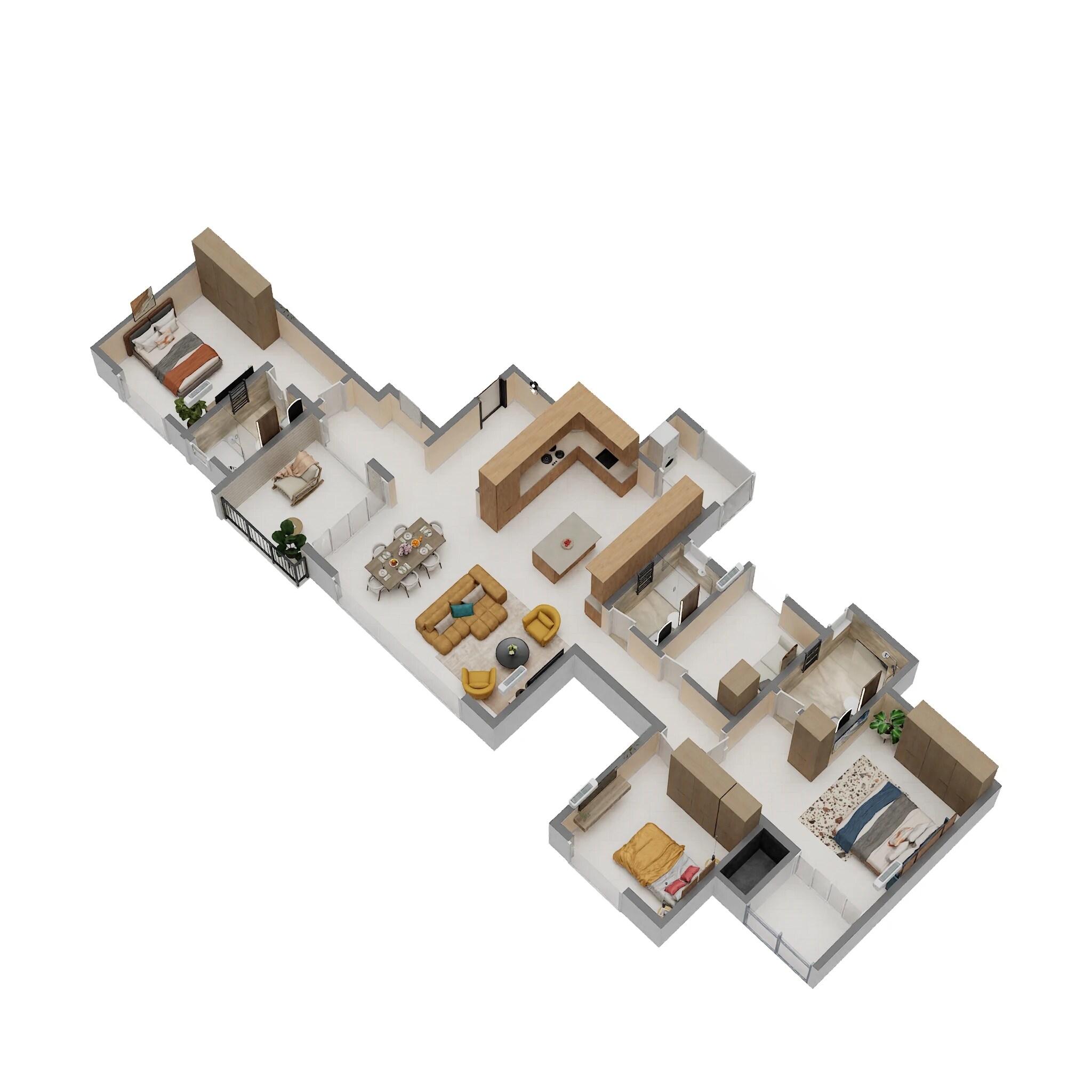 3 BHK 2278 Sq. Ft. Apartment