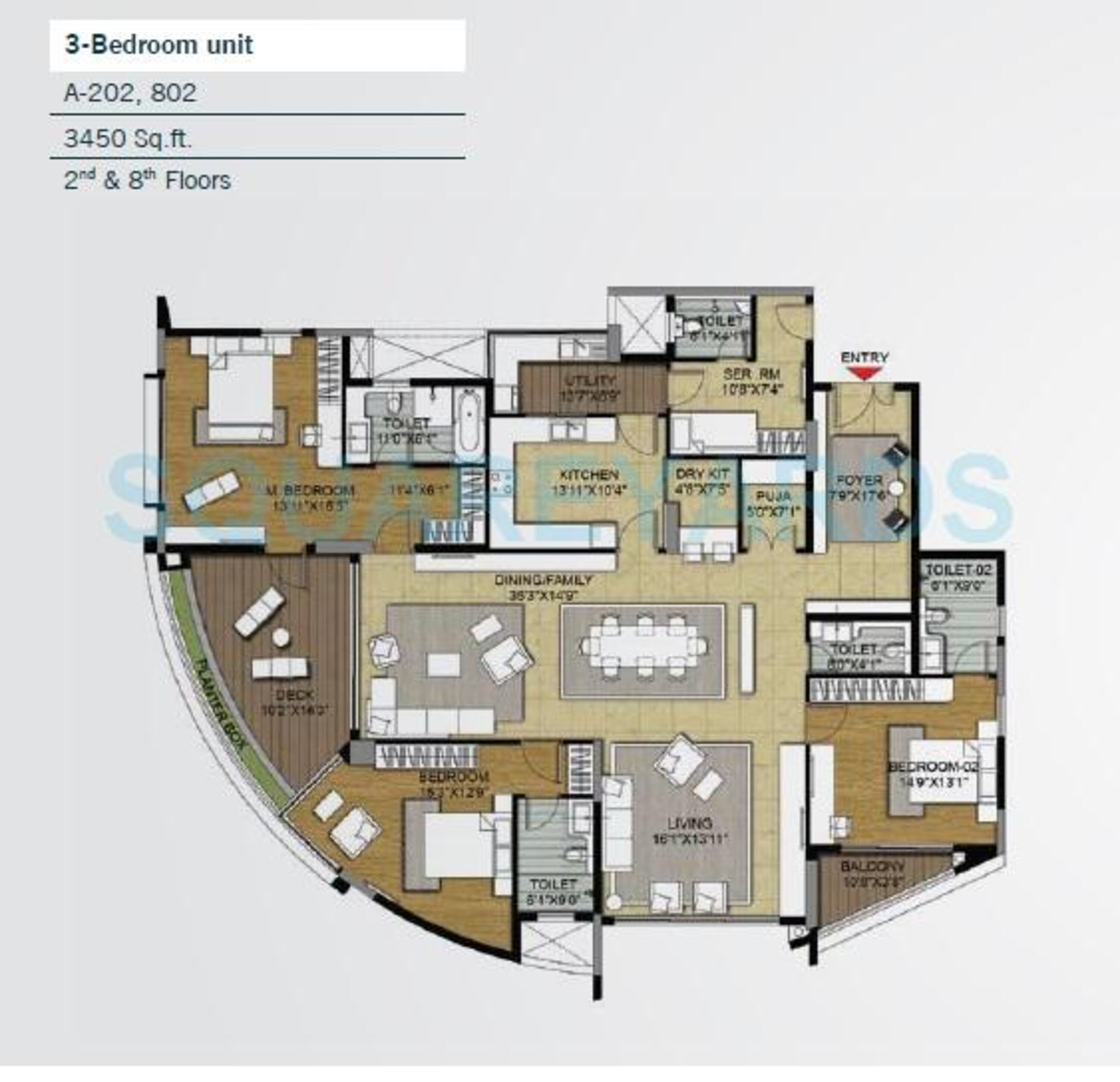 brigade caladium apartment 3bhk 3450sqft1