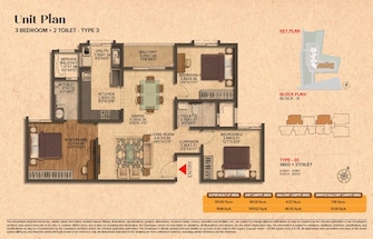 3 BHK Apartment For Resale in Brigade Citrine Goravigere Bangalore  8005362