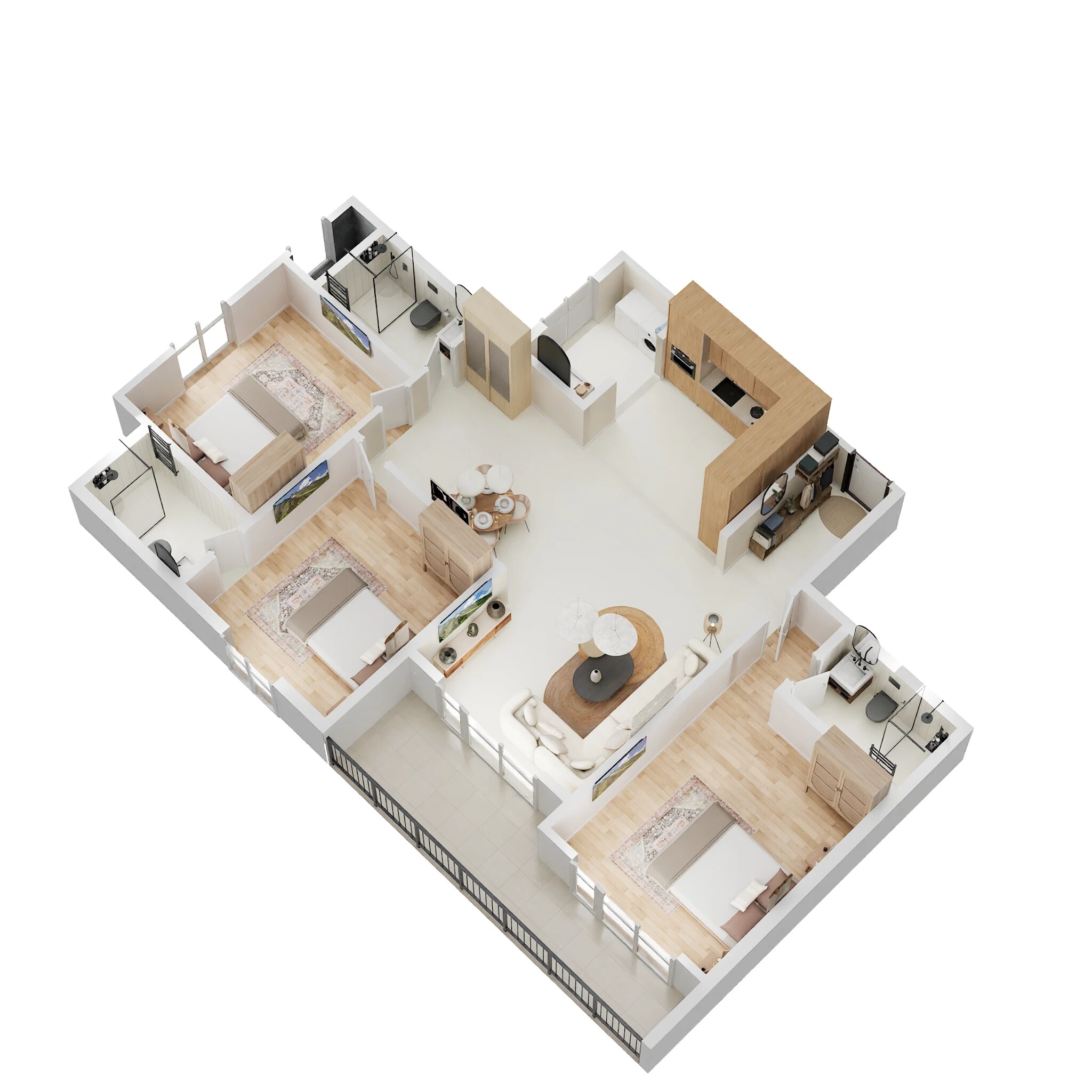 3 BHK 1798 Sq. Ft. Apartment