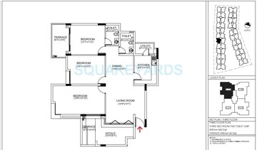  3 BHK Apartment at Brigade Courtyard, Jalahalli – for Sale