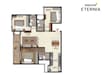 Brigade Eternia 3 BHK Layout