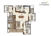 Brigade Eternia 4 BHK Layout