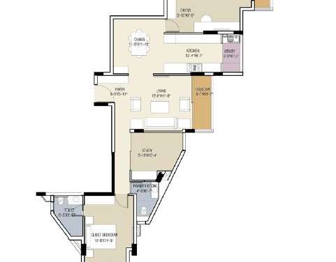 brigade gardenia annexe apartment 3bhk 1820sqft 20204726164716
