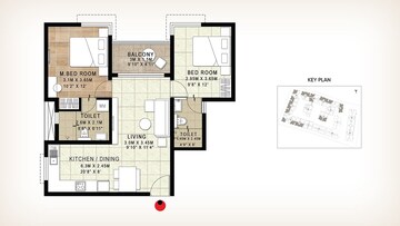  2 BHK Apartment at Brigade Horizon, Kambipura – for Sale