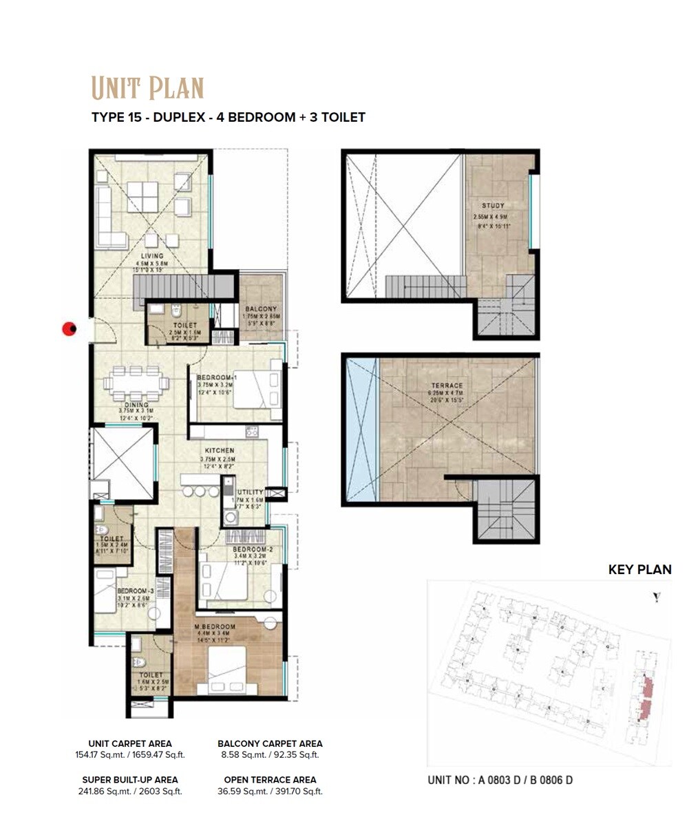 4 BHK 2603 Sq. Ft. Apartment