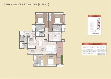  3 BHK Apartment at Brigade Insignia, Yelahanka – for Sale
