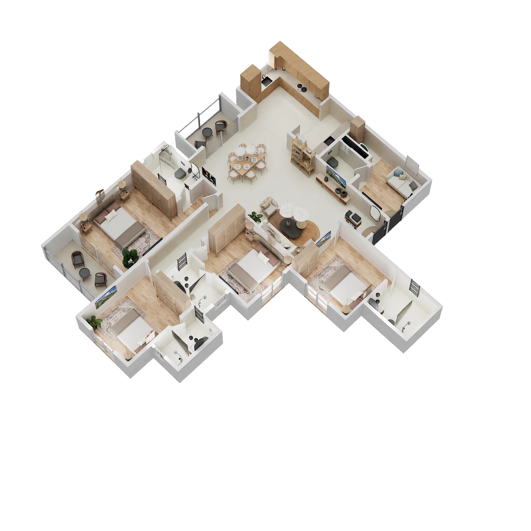 4 BHK 2356 Sq. Ft. Apartment