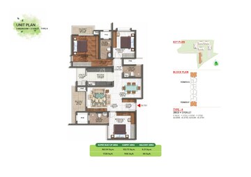  3 BHK Apartment at Brigade Sanctuary, Sarjapur Road – for Sale