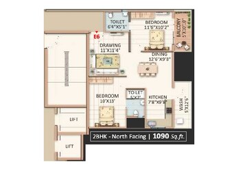  2 BHK Apartment at Candeur Landmark, Varthur – for Rent