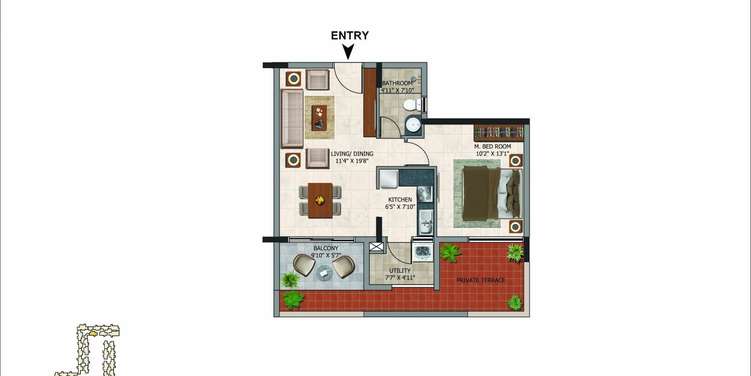 casa grand royce apartment 1 bhk 813sqft 20235209165236