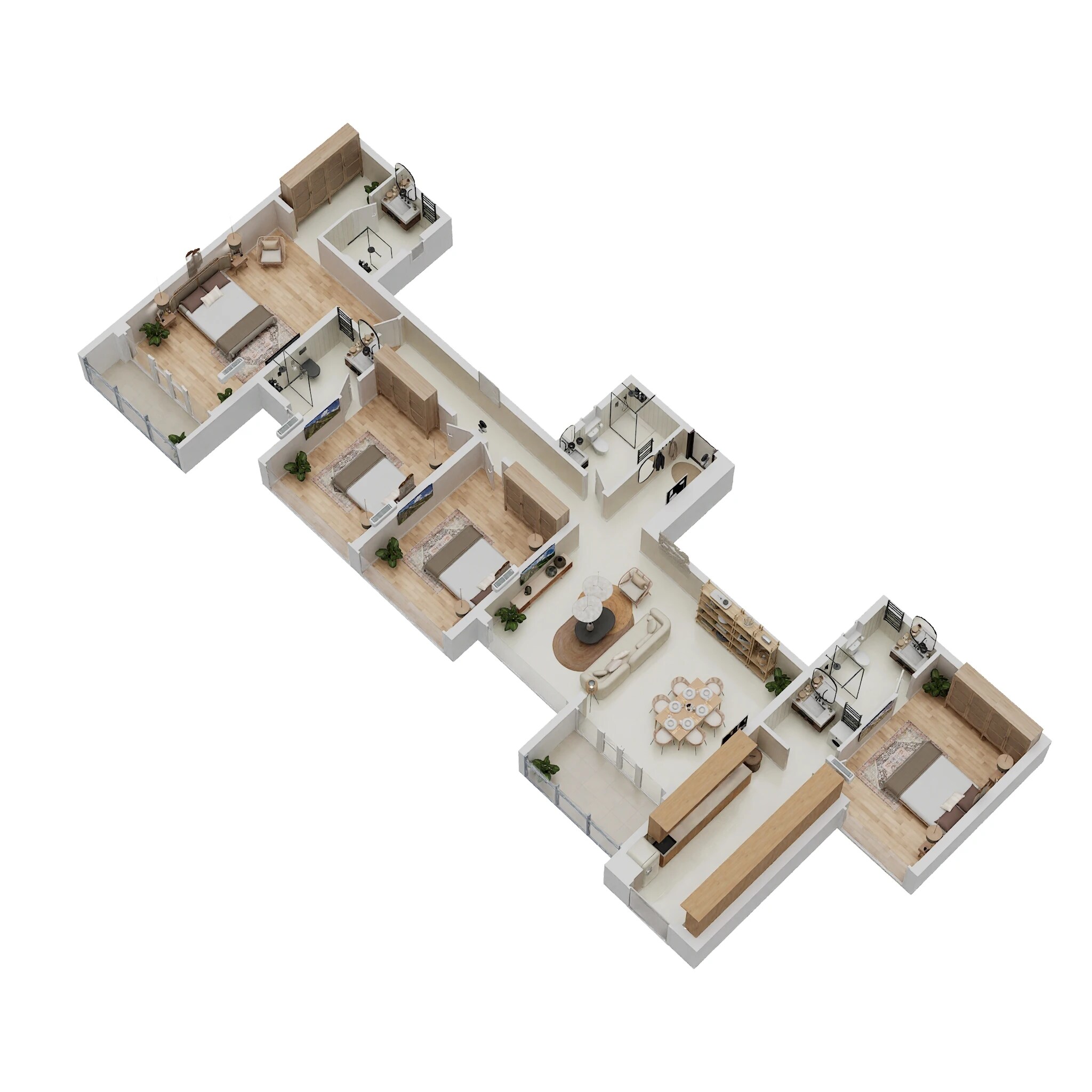 4 BHK 2609 Sq. Ft. Apartment