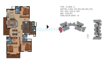  3 BHK Apartment at Century Breeze, Jakkuru – for Rent