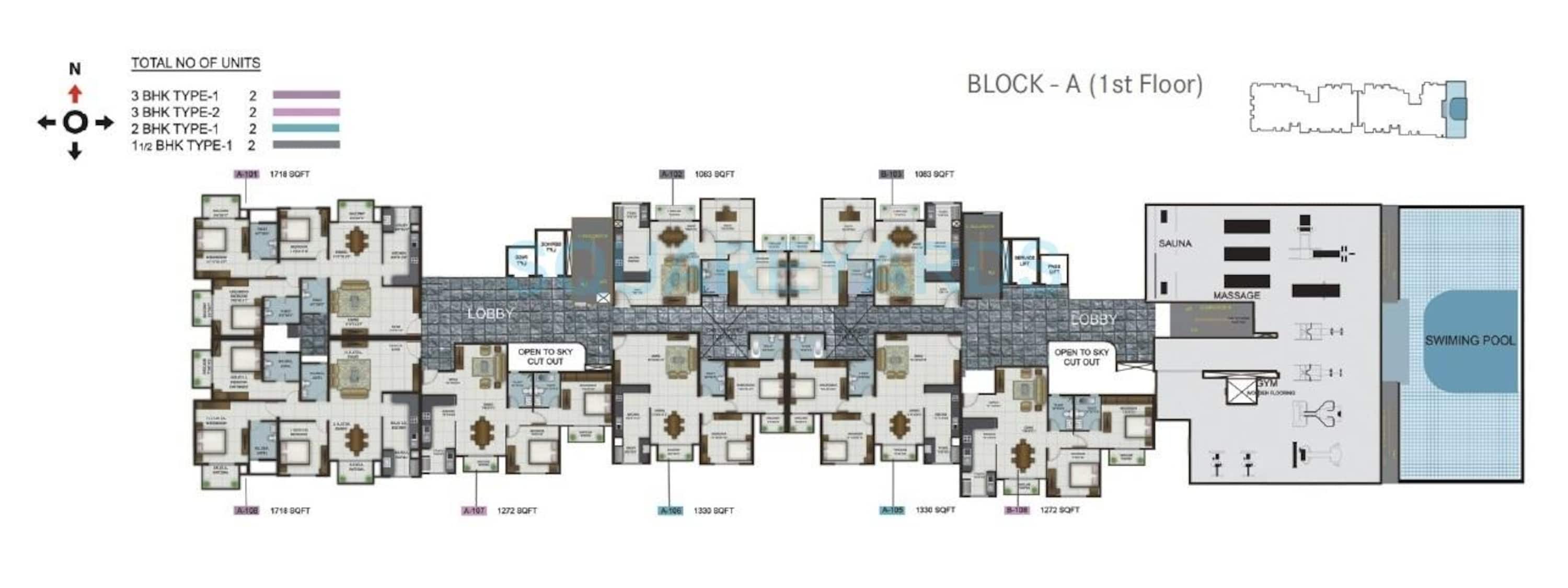 century century celeste apartment 1bhk 1083sqft1