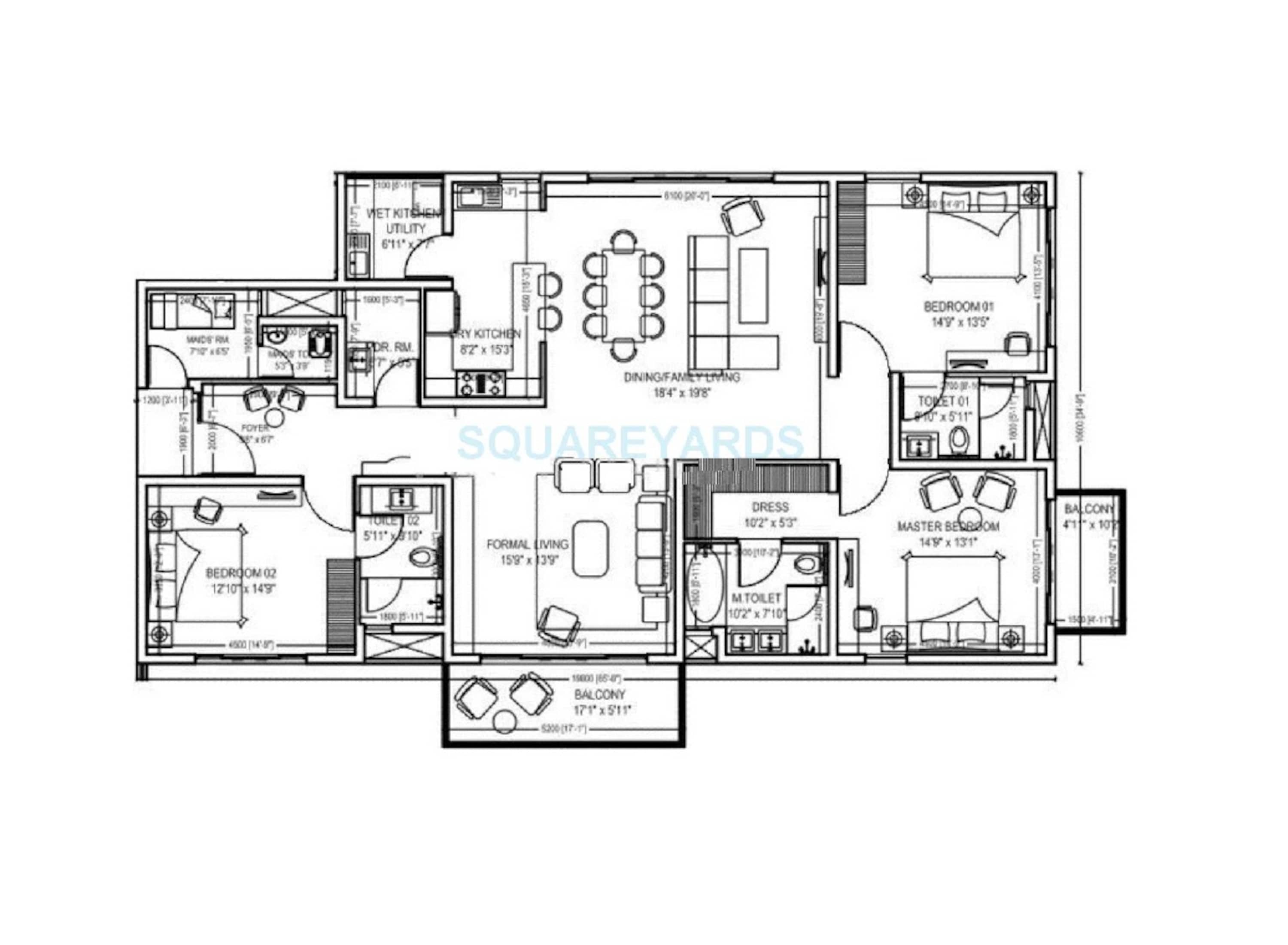 century ethos apartment 3 bhk 3075sqft 20245804155843
