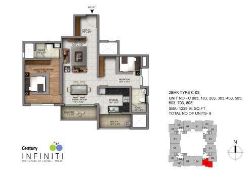 century infiniti apartment 2 bhk 1230sqft 20232009152040