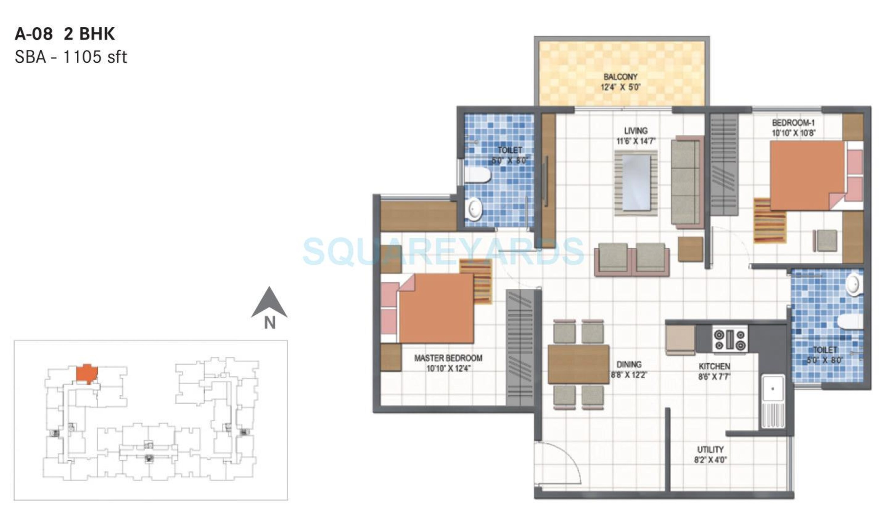 century saras apartment 2bhk 1105sqft1