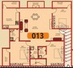 Chourasia Sapphire Apartment 3 BHK Layout